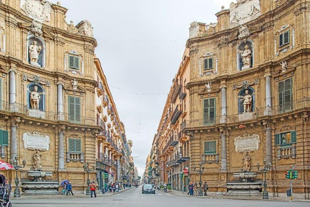 Quattro Canti Apartment Palermo Centro Storico Exterior foto